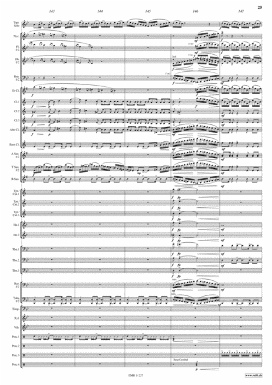 Voyages Concert Band scores gallery preview page 25