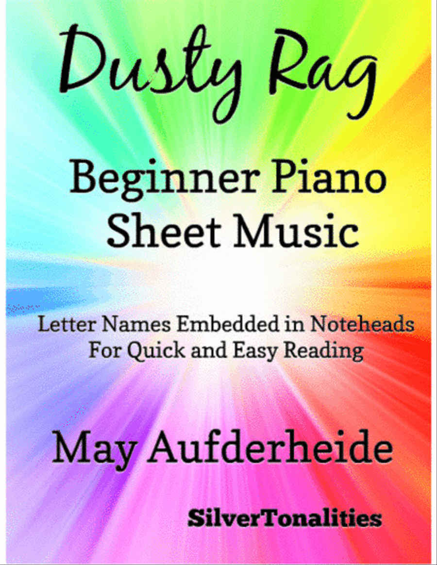 Dusty Rag Beginner Piano Sheet Music Easy Piano scores gallery preview page 1