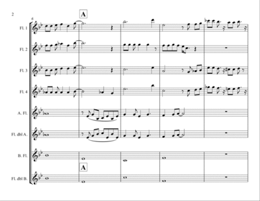 Bohemian Rhapsody Bohemian Rhapsody Woodwind Ensemble scores gallery preview page 3
