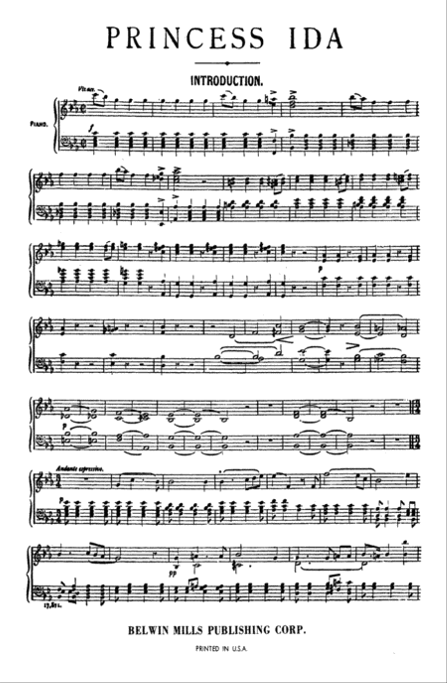 Princess Ida Princess Ida Voice scores gallery preview page 6