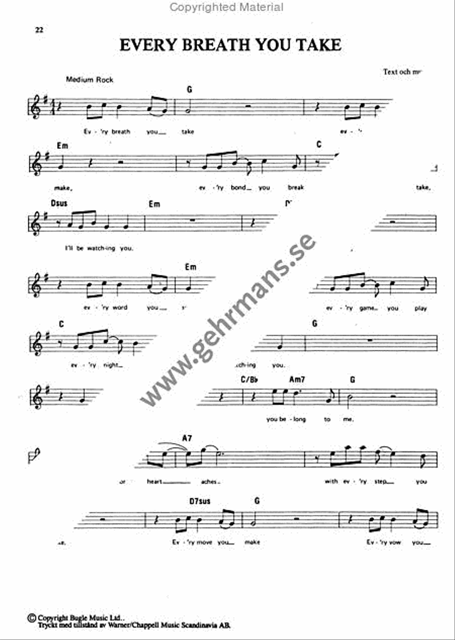 Pop 83 Pop 83 Piano, Vocal, Guitar scores gallery preview page 6