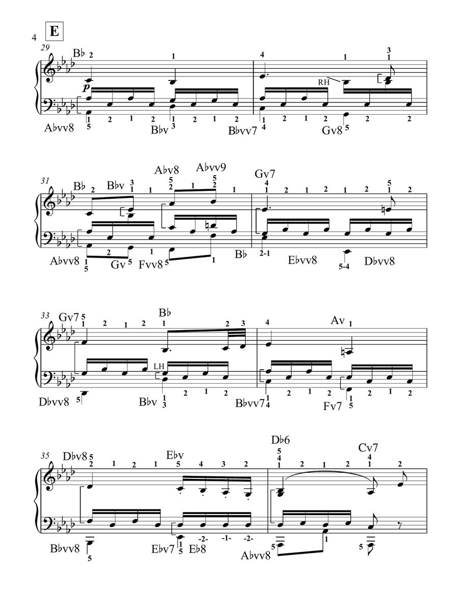 Sonata "Pathetique" Op. 13: 2nd Movement Adagio with Piano Fingering (Ultimate Adult Student Editio