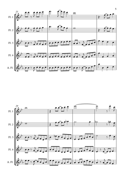 The Sloop John B (The John B Sails) - Flute Quartet