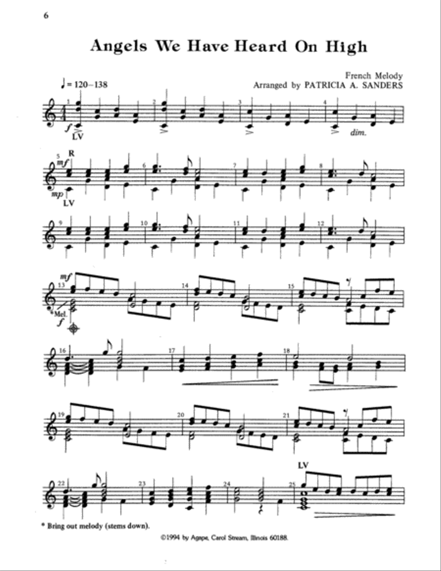 The Twelve Bells of Christmas Handbell Choir scores gallery preview page 4