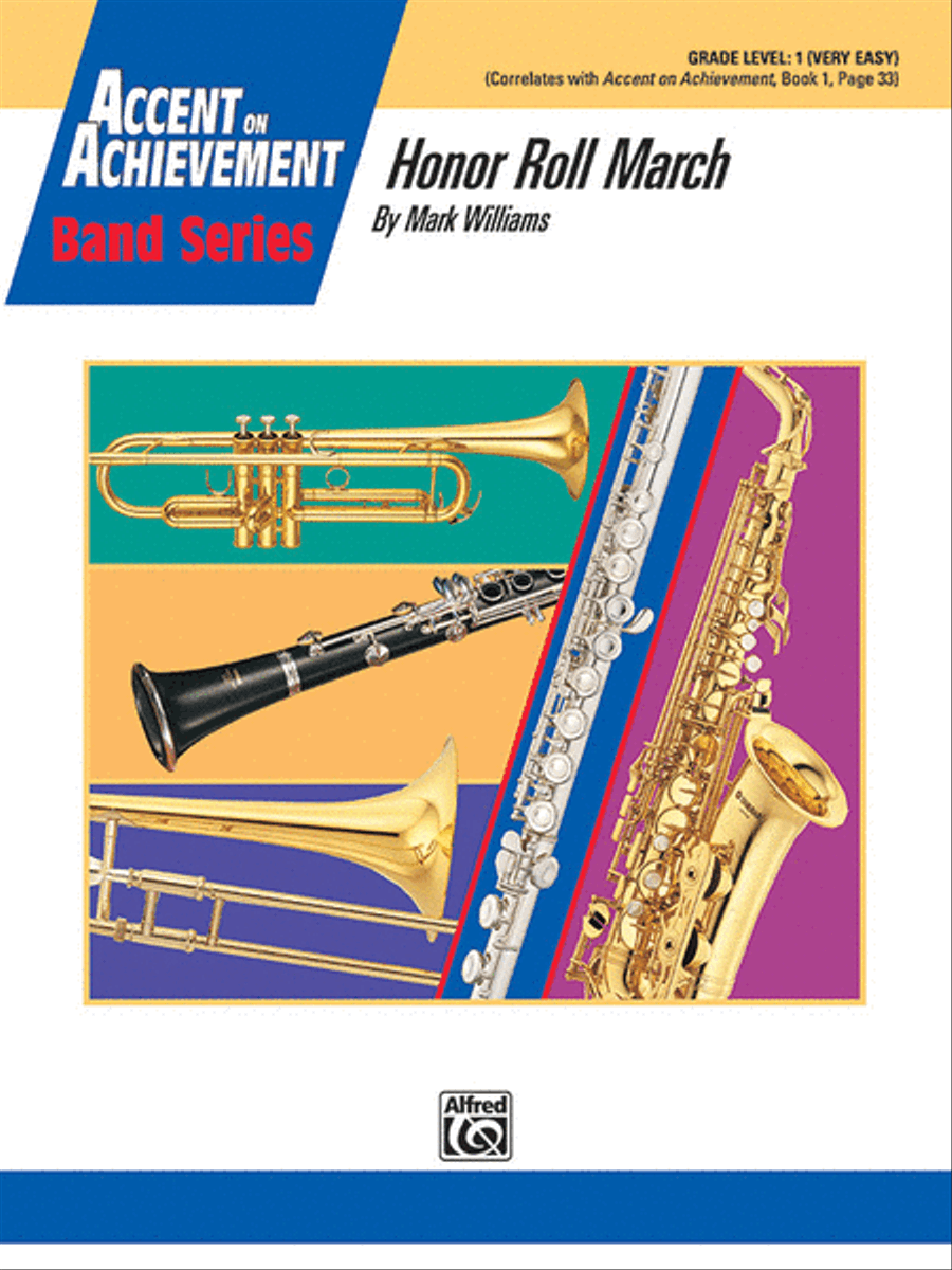 Honor Roll March Honor Roll March Concert Band scores gallery preview page 1