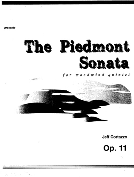 The Piedmont Sonata