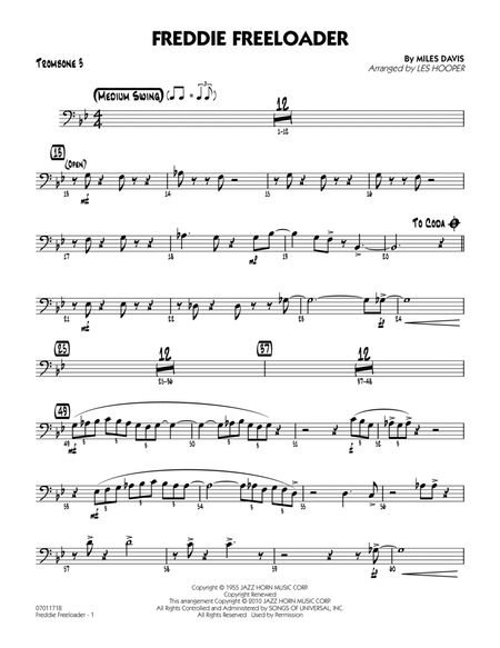 Freddie Freeloader - Trombone 3