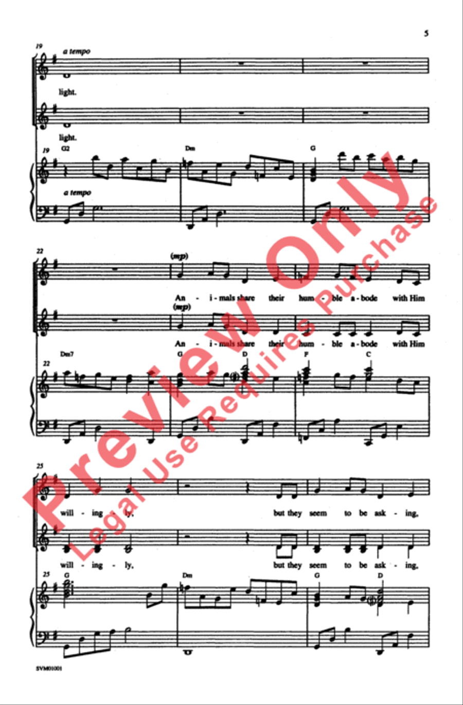 By Candlelight By Candlelight Women's Choir scores gallery preview page 4