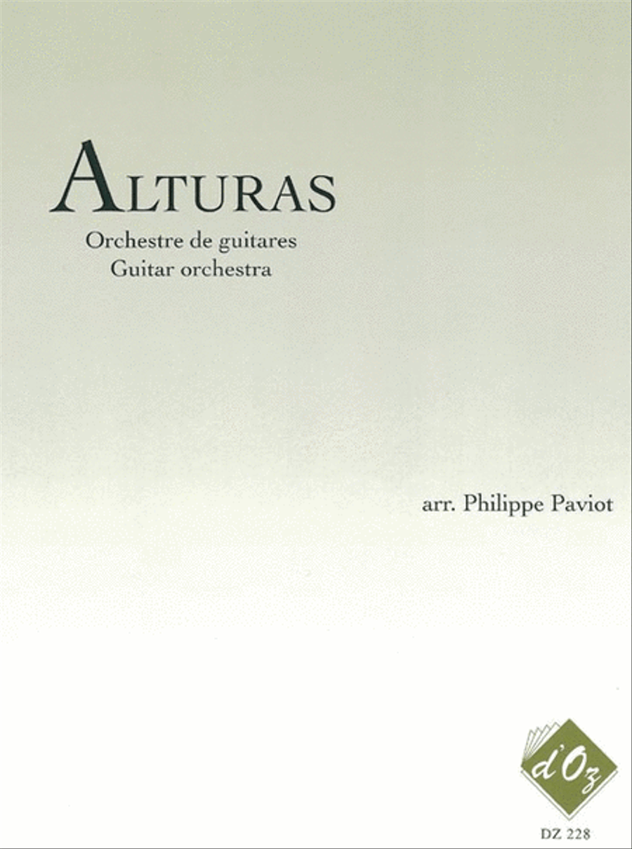 Alturas Alturas Guitar Ensemble scores gallery preview page 1