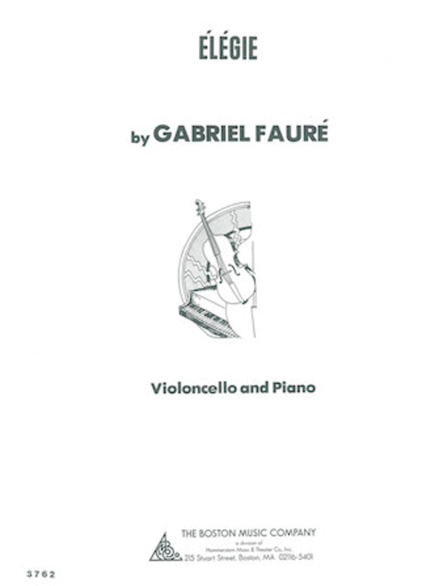Elegie Piano Accompaniment scores gallery preview page 1