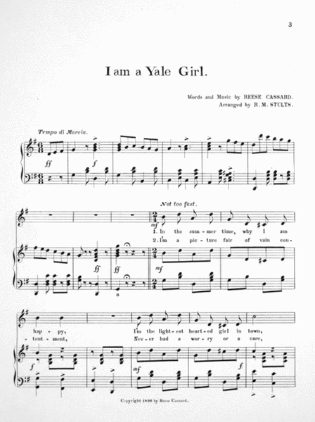 I Am A Yale Girl