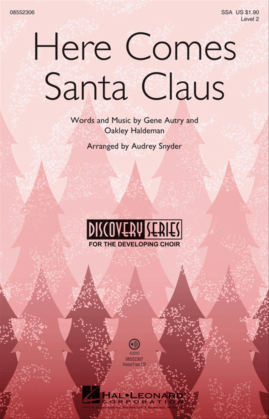 Here Comes Santa Claus Here Comes Santa Claus SSA scores gallery preview page 1