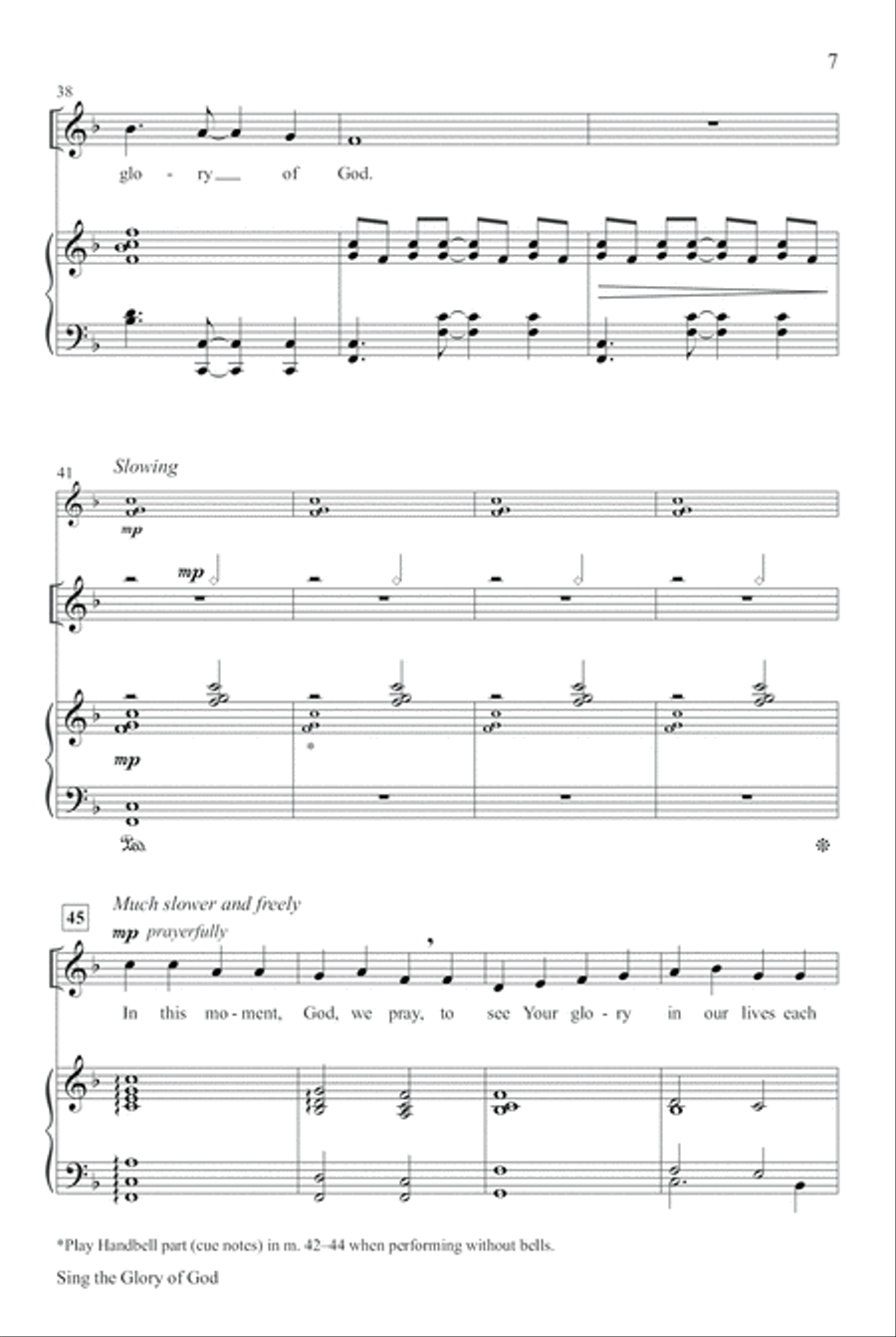 Sing the Glory of God Unison Choir scores gallery preview page 6