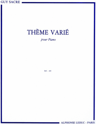 Theme Varie (piano Solo)