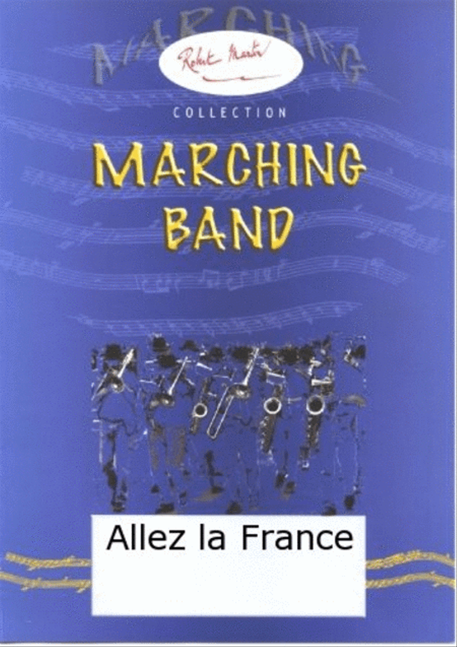 Allez la France Marching Band scores gallery preview page 1