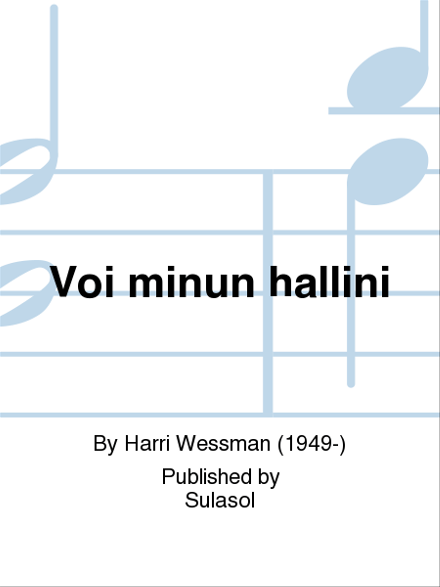 Voi minun hallini Voi minun hallini SA scores gallery preview page 1