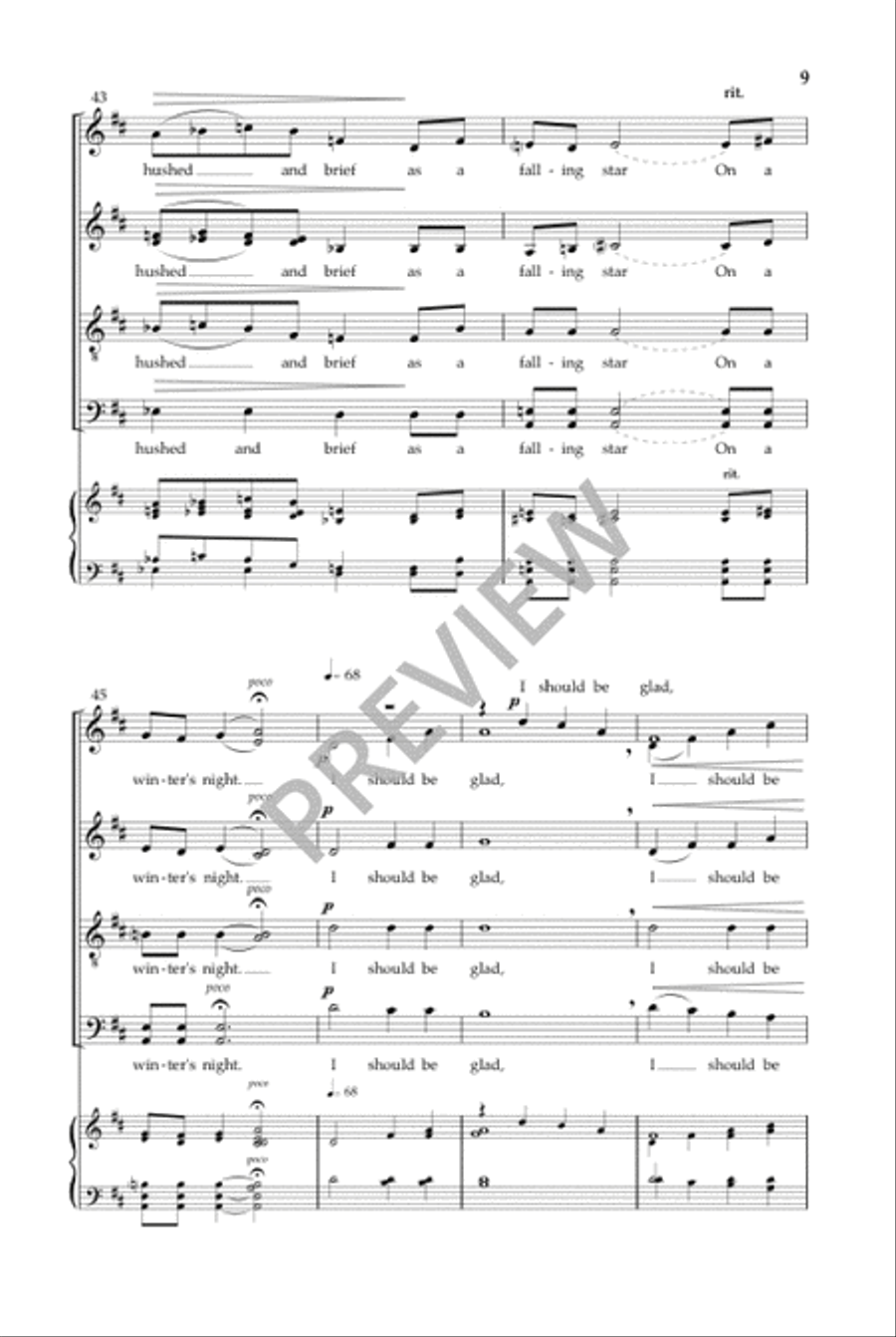 I Should Be Glad Divisi scores gallery preview page 10