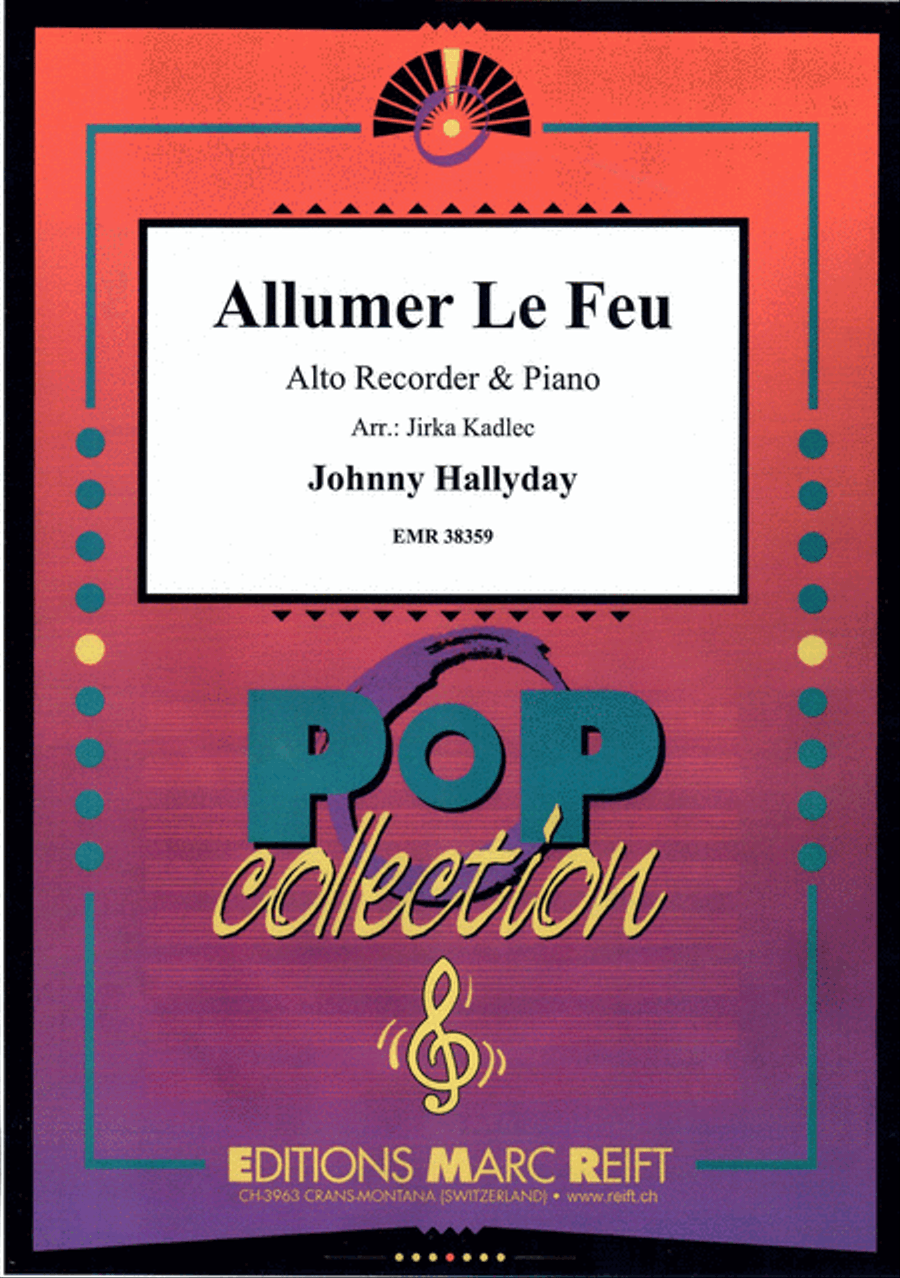 Allumer Le Feu Allumer Le Feu Alto Recorder scores gallery preview page 1