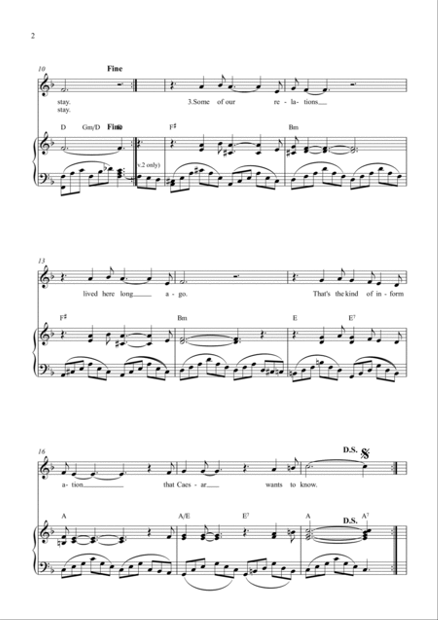 The Innkeeper's Children Voice scores gallery preview page 5