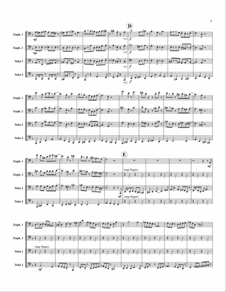 Funeral March of a Marionette EETT scores gallery preview page 3
