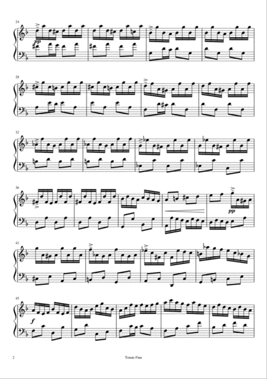 Prelude III Piano Solo scores gallery preview page 2