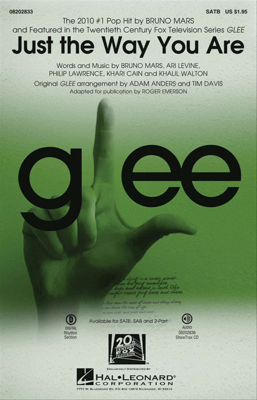 Just the Way You Are 4-Part scores gallery preview page 1