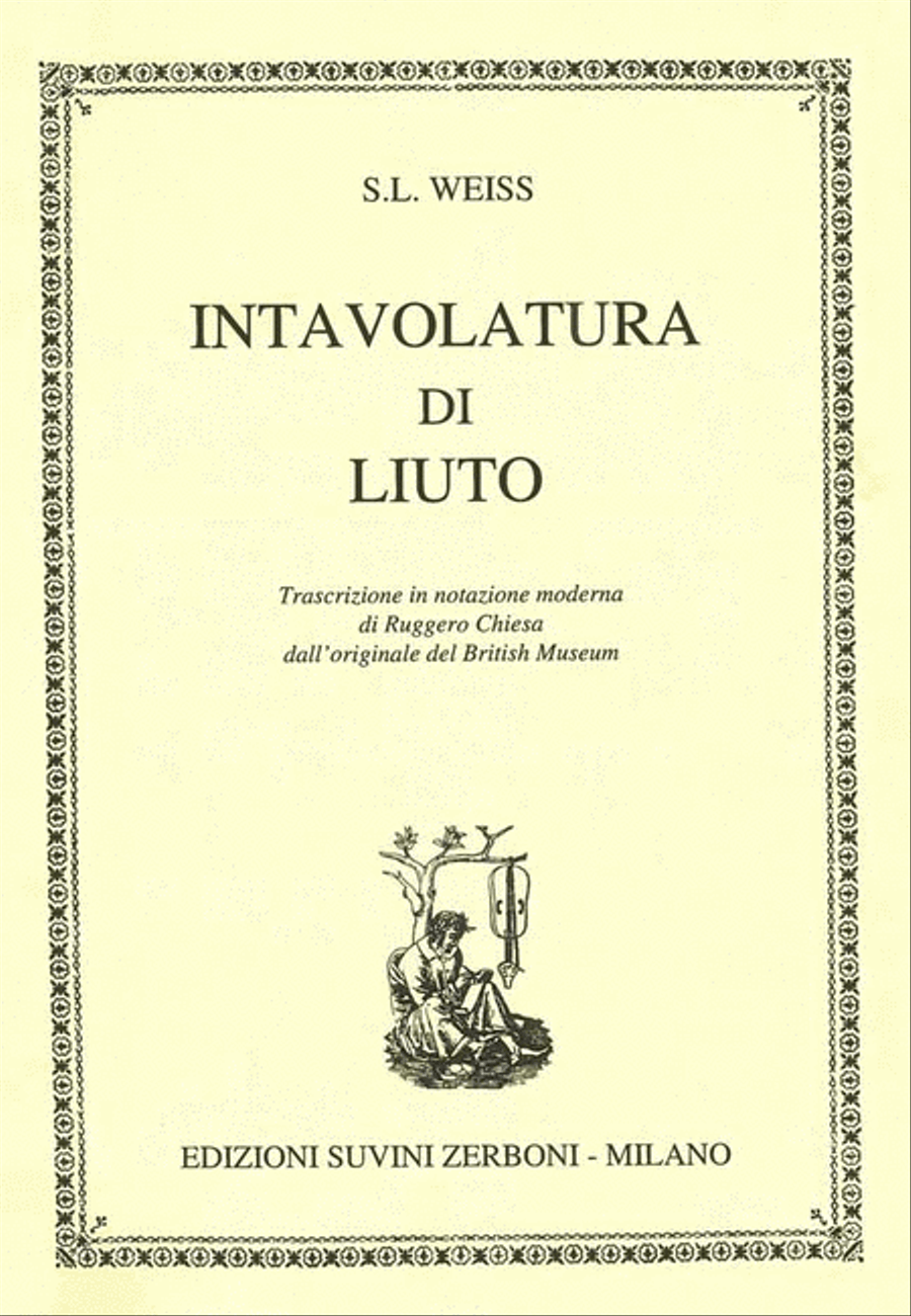 Intavolatura Di Liuto Lute scores gallery preview page 1
