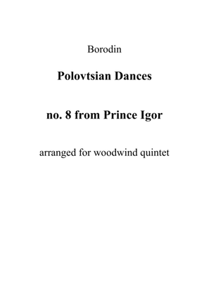 Polovtsian Dances, No. 8 (Full Score)