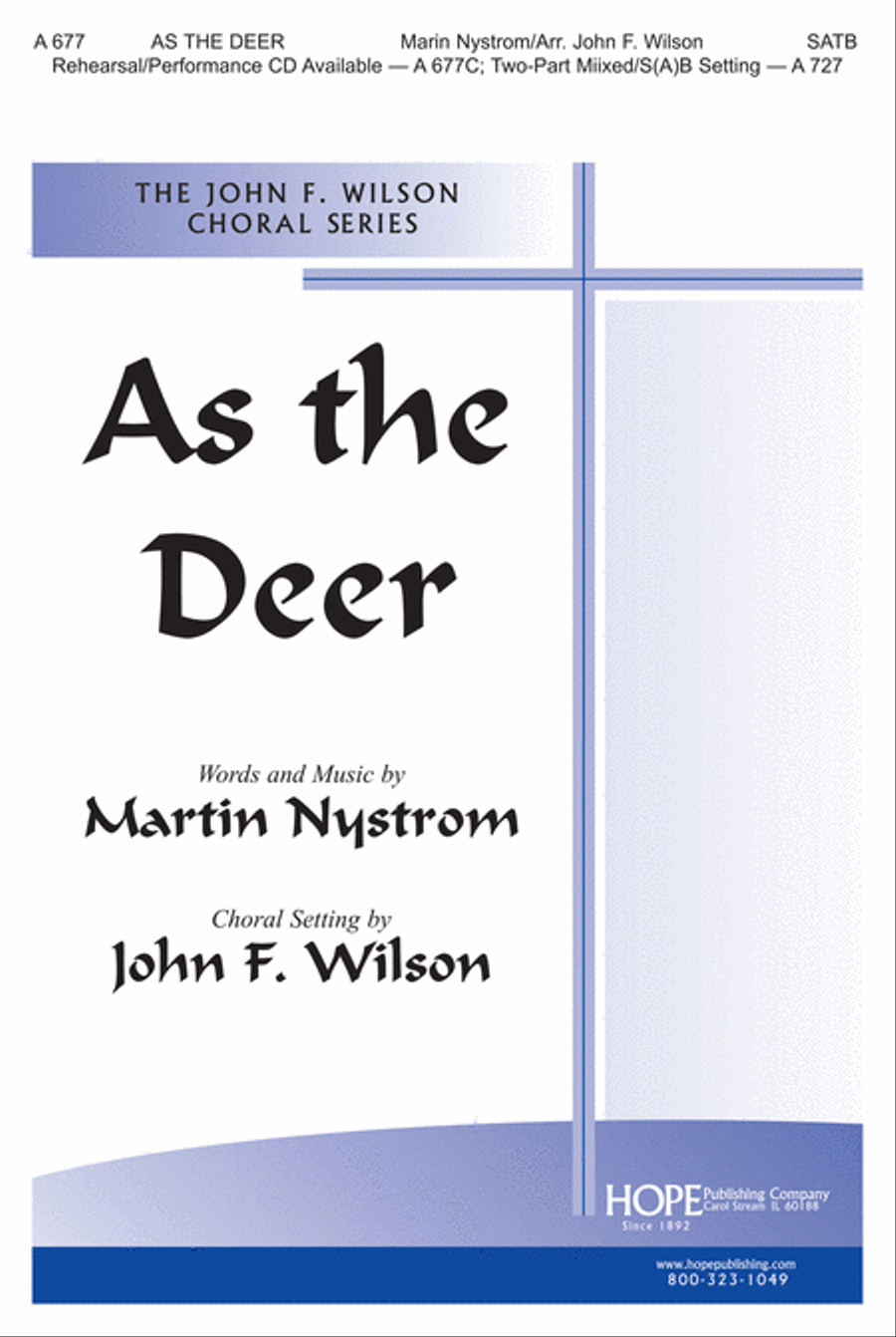 As the Deer 4-Part scores gallery preview page 1