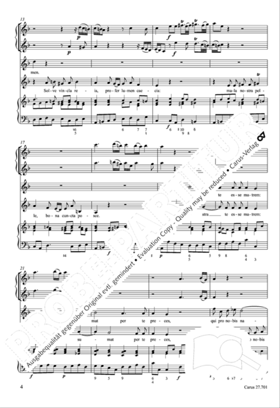 Ave maris stella (Ave maris stella (Ave, Stern der Meere)) SA scores gallery preview page 5