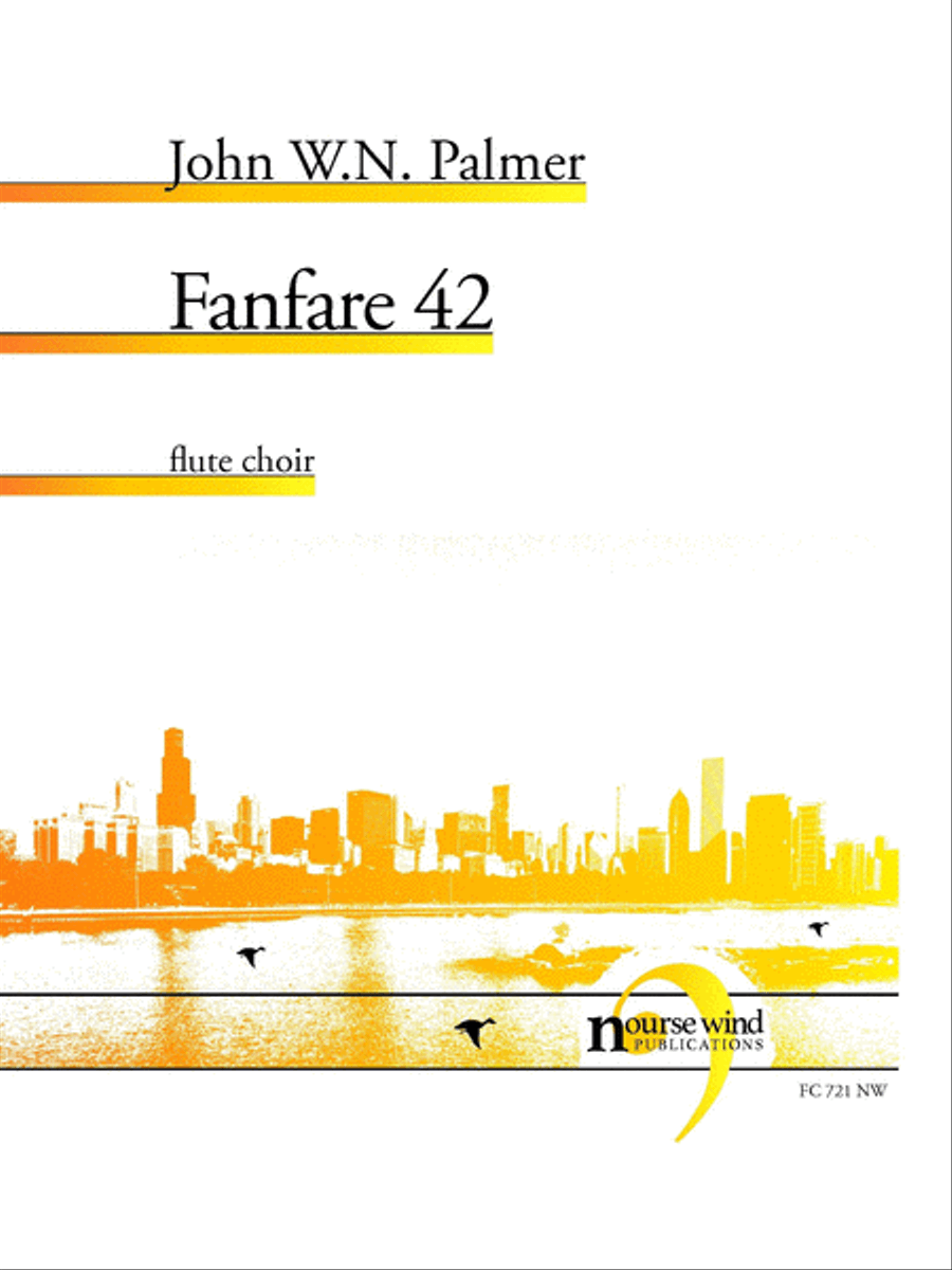Fanfare 42 for Flute Choir Flute Choir scores gallery preview page 1