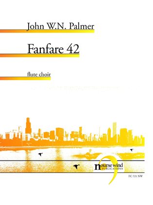 Book cover for Fanfare 42 for Flute Choir