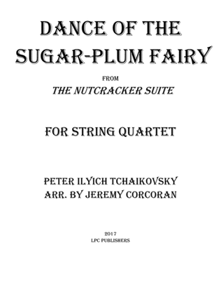 Book cover for Dance of the Sugar-Plum Fairy for String Quartet
