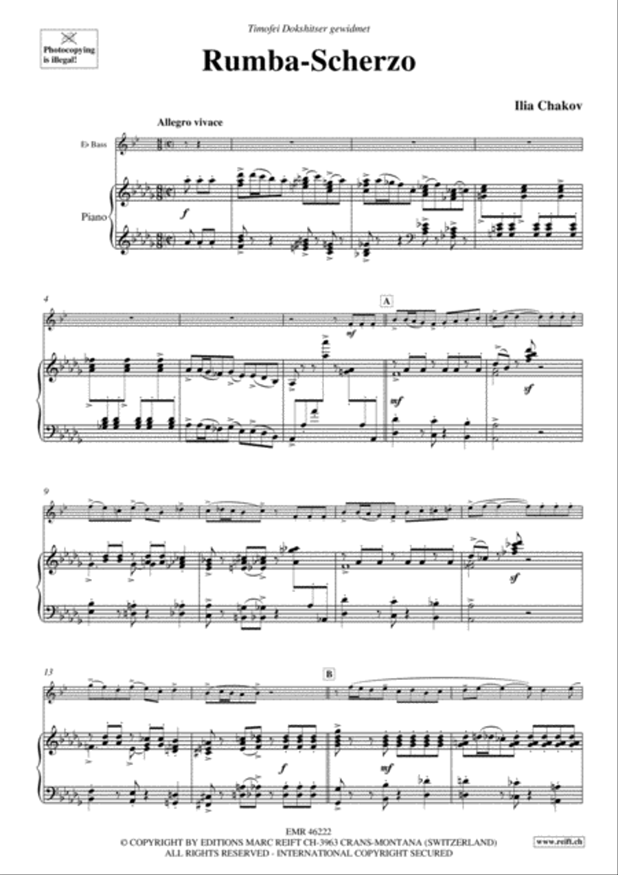 Rumba-Scherzo Voice Solo scores gallery preview page 4