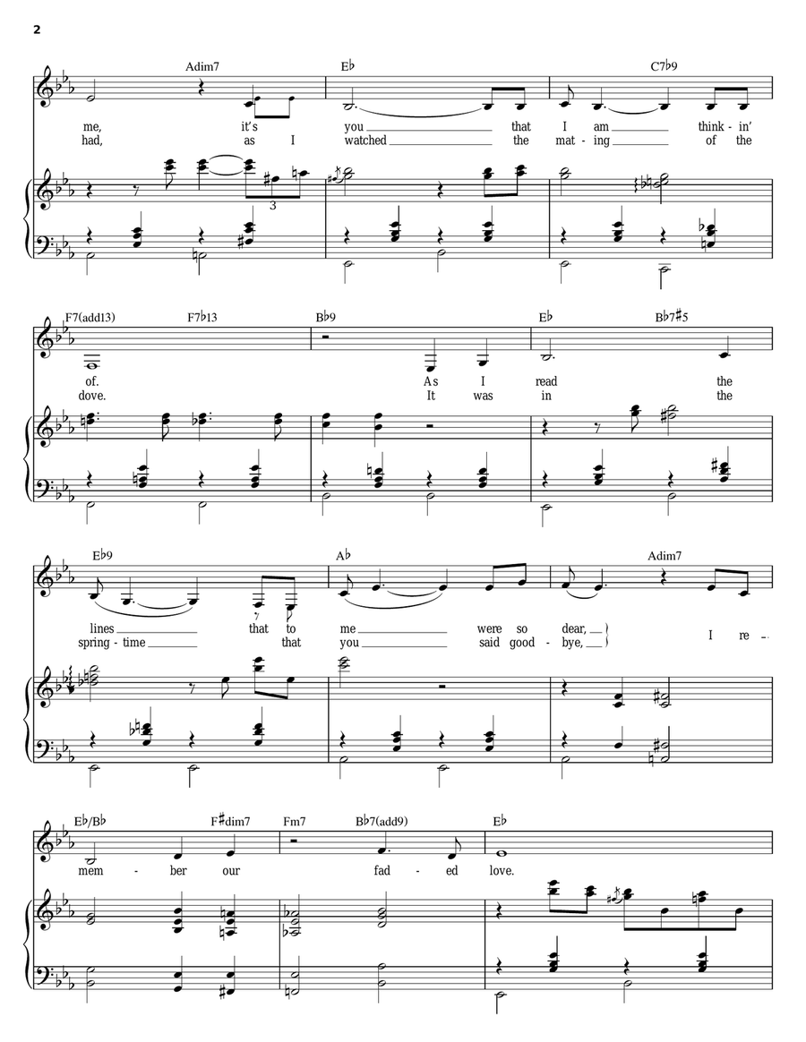 Faded Love Guitar scores gallery preview page 2