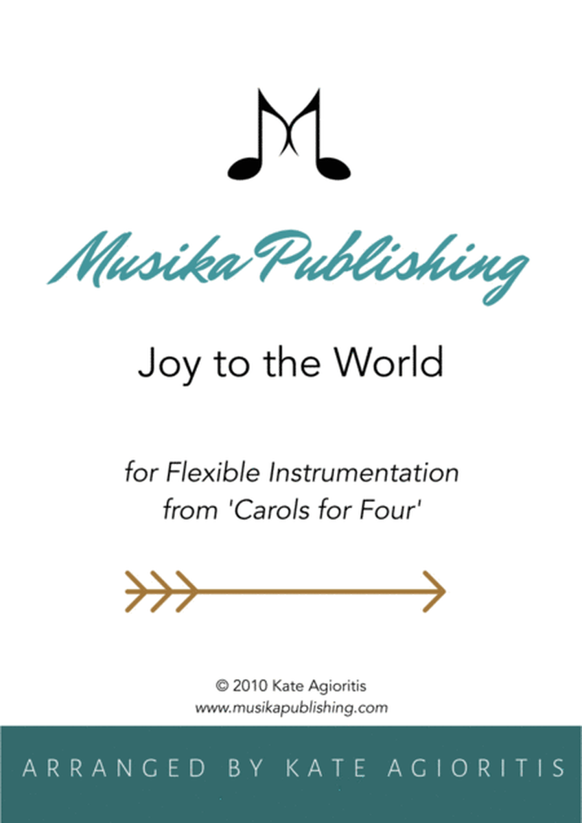 Joy to the World - Flexible Instrumentation image number null