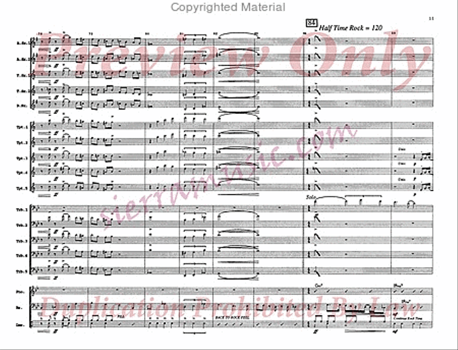 Alone Alone Jazz Ensemble scores gallery preview page 12