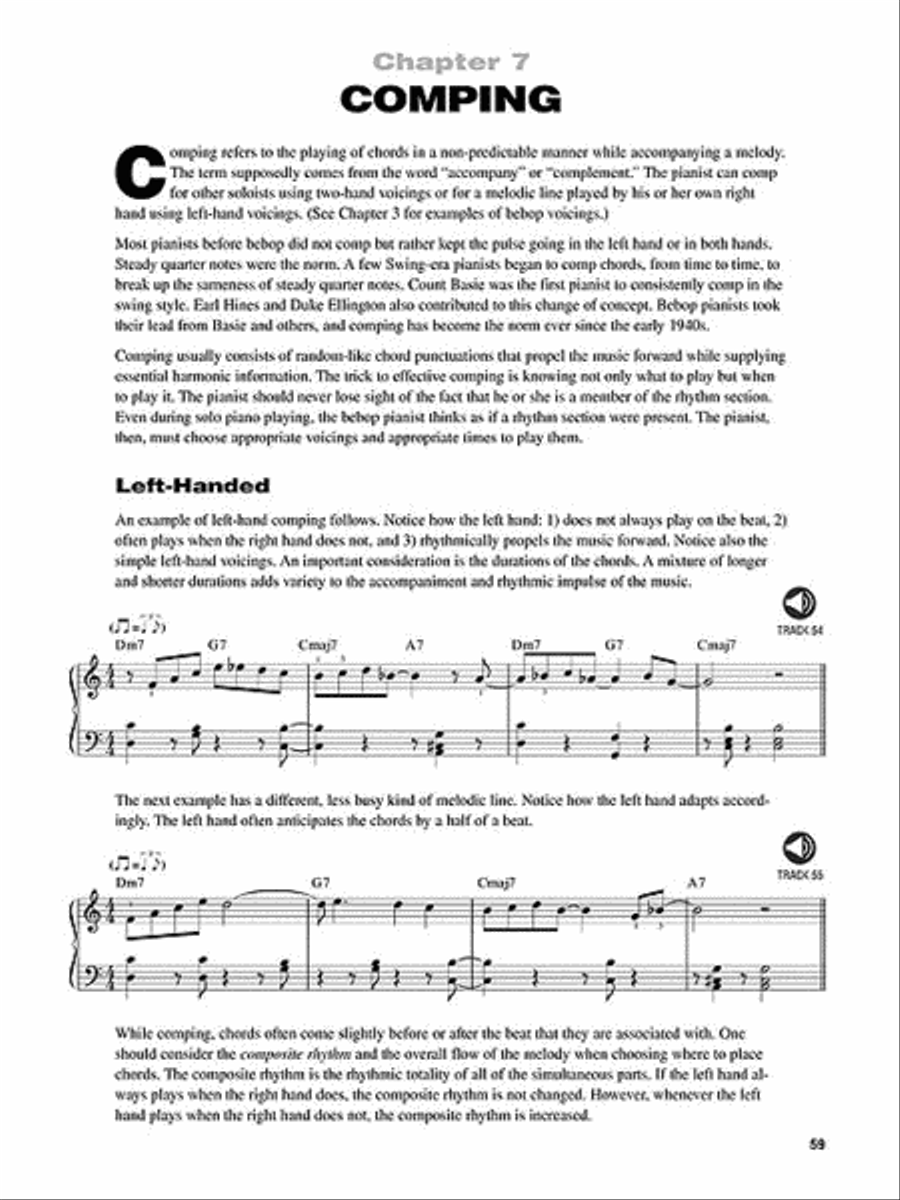 Bebop Jazz Piano – The Complete Guide Piano Method scores gallery preview page 5