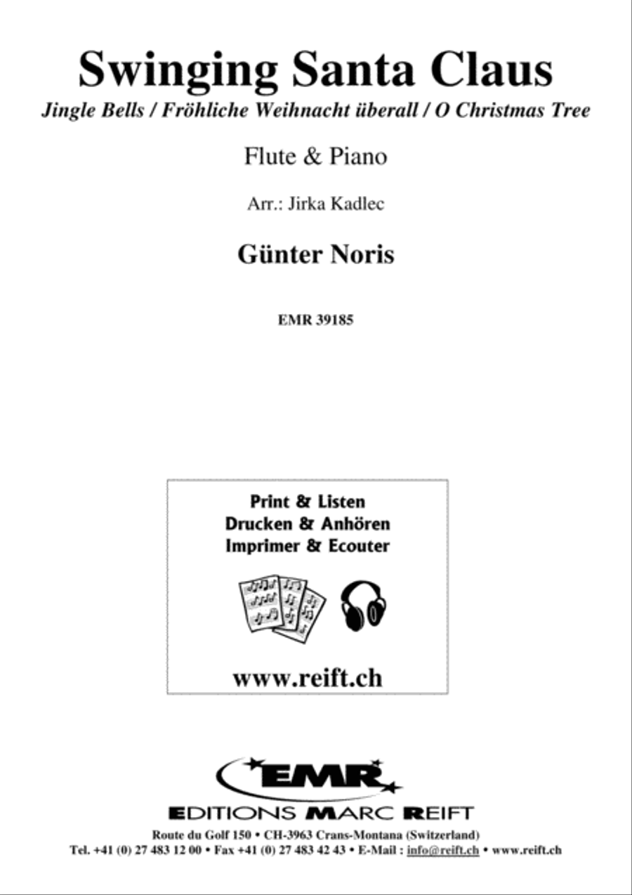 Swinging Santa Claus Swinging Santa Claus Flute Solo scores gallery preview page 1