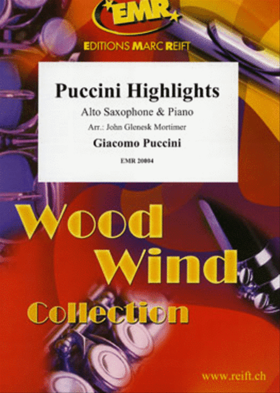 Puccini Highlights Alto Saxophone scores gallery preview page 1