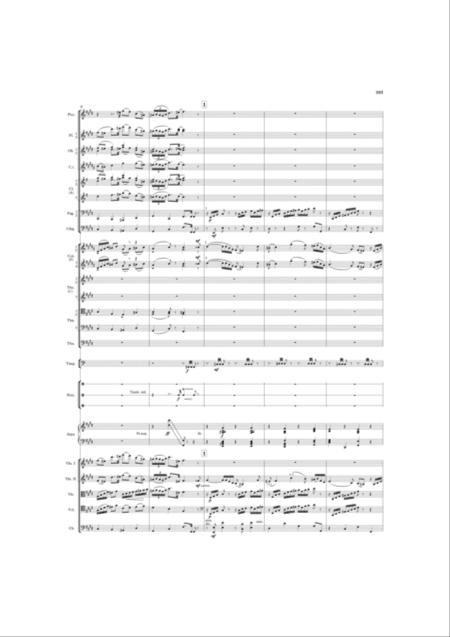Shorter Orchestral Works I Full Orchestra scores gallery preview page 18