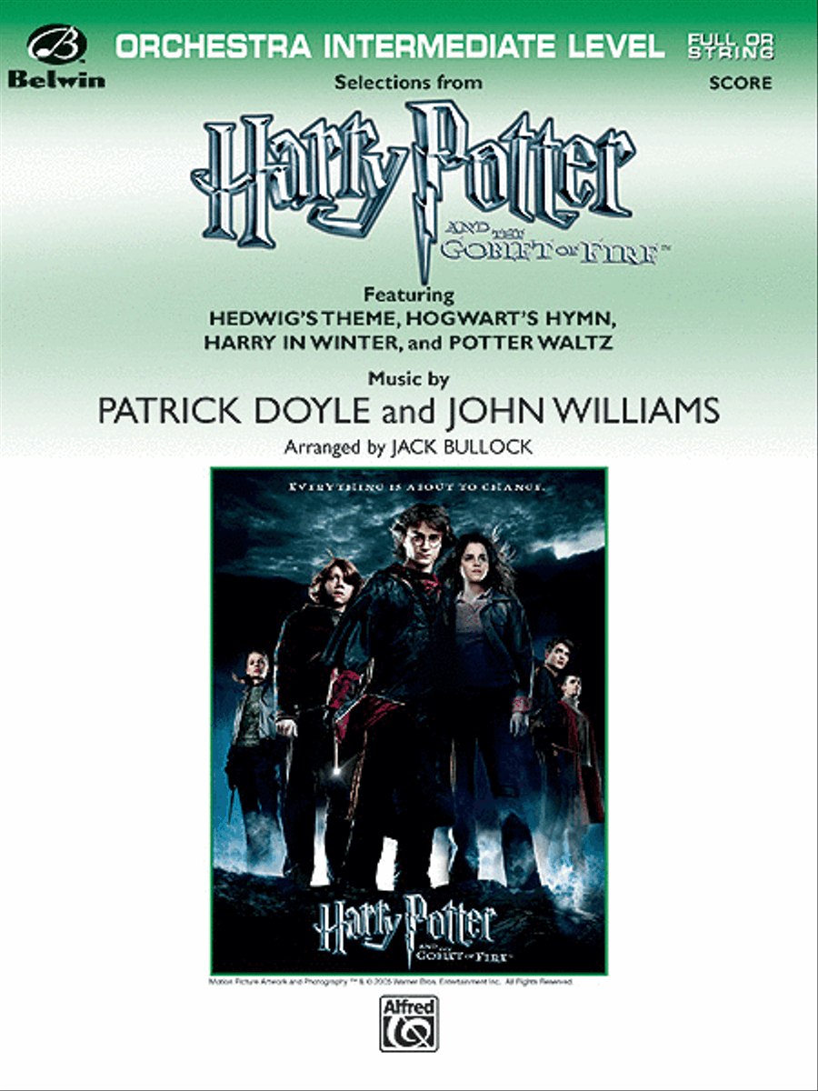 Harry Potter and the Goblet of Fire, Selections from Full Orchestra scores gallery preview page 1