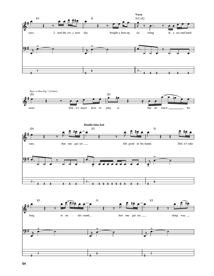 Juke Box Hero Acoustic Guitar scores gallery preview page 2