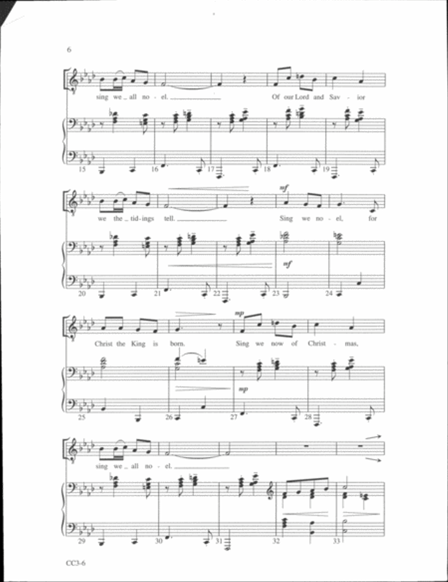 Small Choir Collection - Christmas Glory! TTBB TTBB scores gallery preview page 3