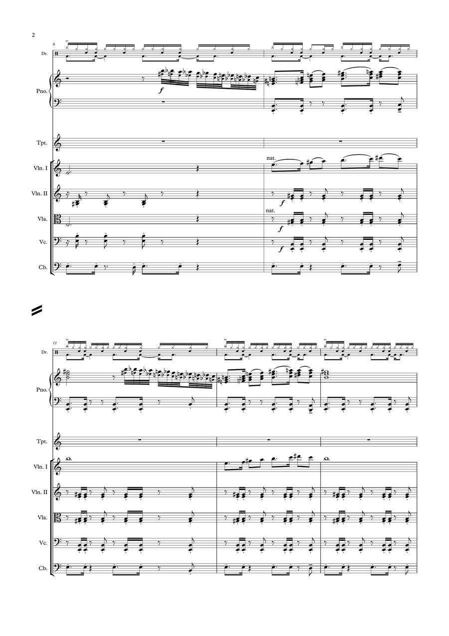 Misirlou for string orchestra String Orchestra scores gallery preview page 2