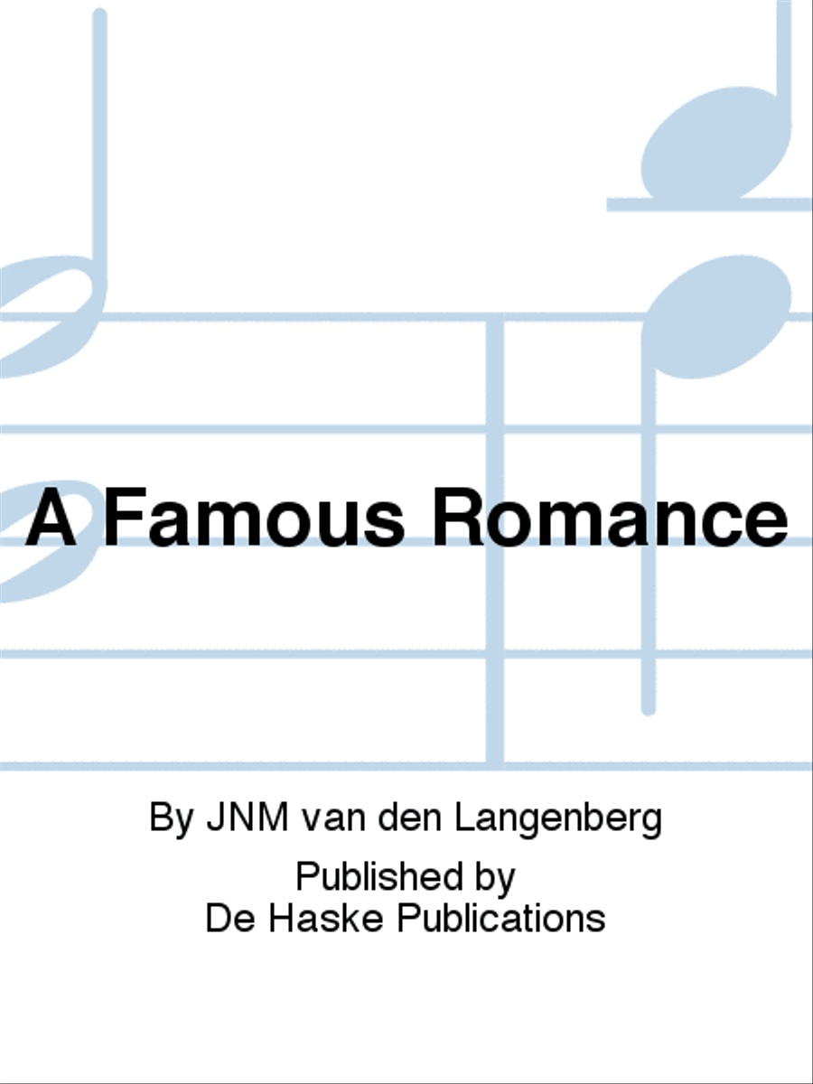 A Famous Romance A Famous Romance Flute scores gallery preview page 1
