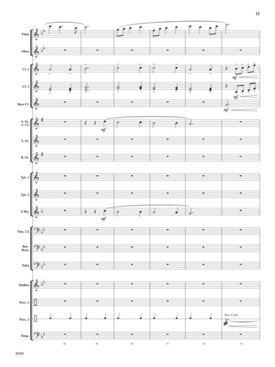 Stillmeadow Concert Band scores gallery preview page 11