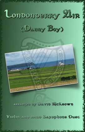 Book cover for Londonderry Air, (Danny Boy), for Violin and Alto Saxophone Duet