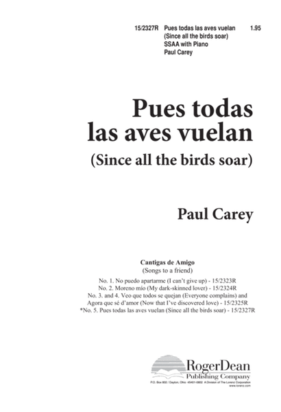Pues todas las aves vuelan (Since all the birds soar) image number null