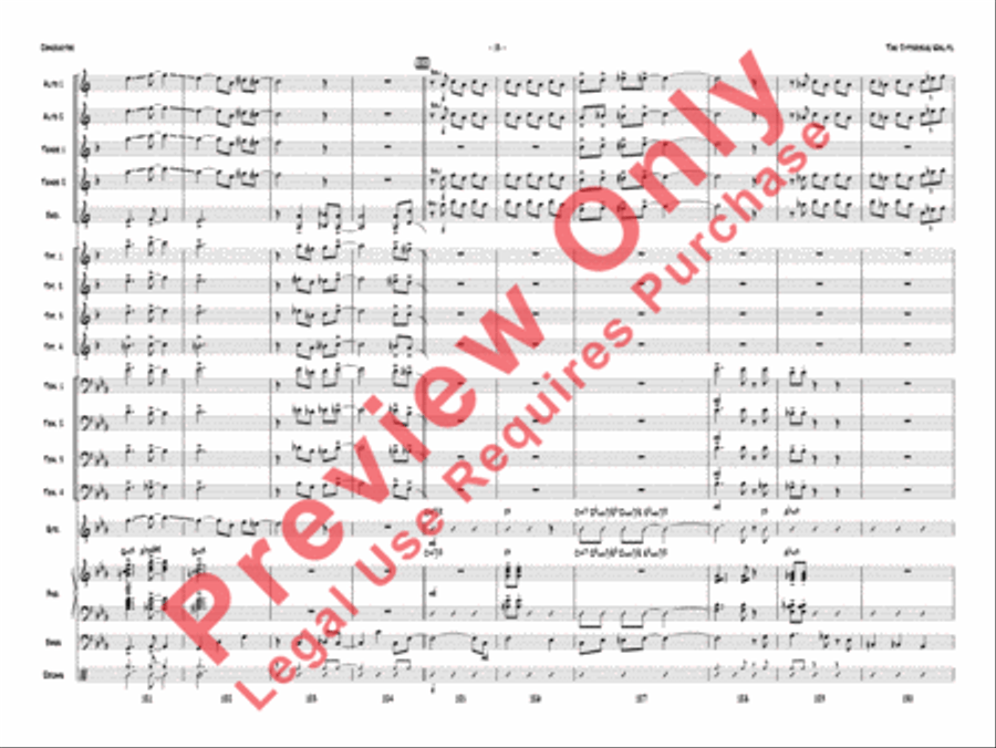 The Jitterbug Waltz Jazz Ensemble scores gallery preview page 16
